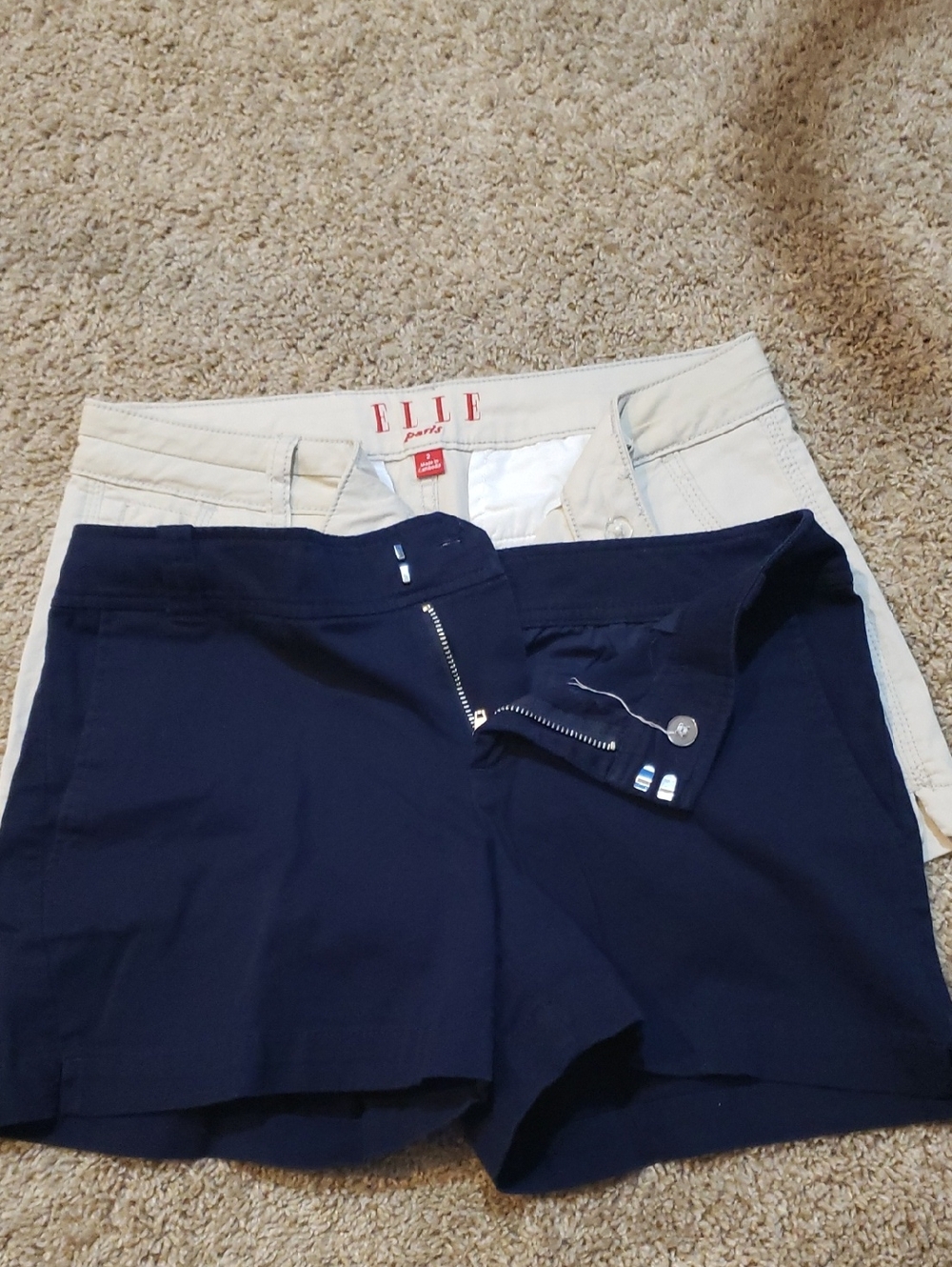 (2) Women's Bermuda Shorts